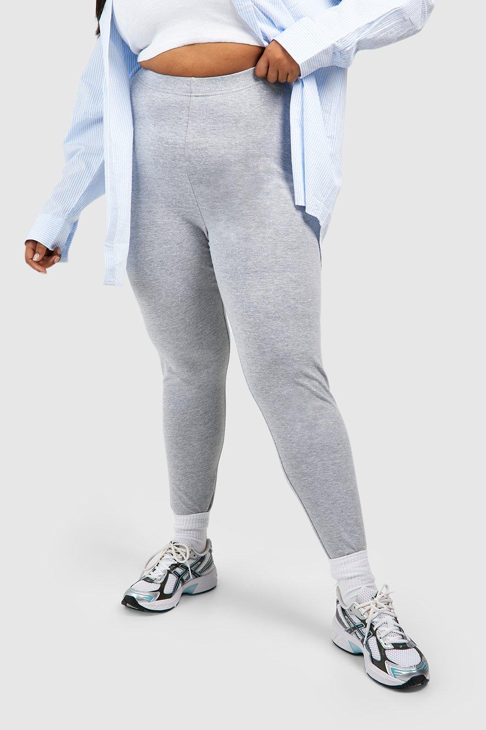 Boohoo on sale grey leggings